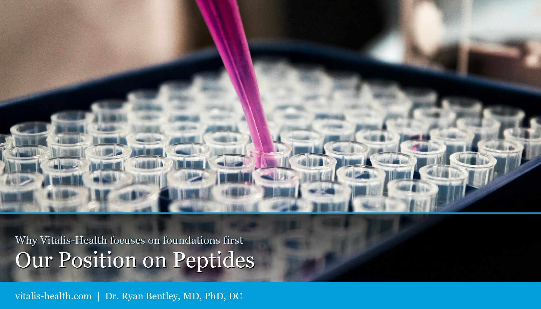 Our Position on Peptides: Why Vitalis-Health Focuses on Foundations First